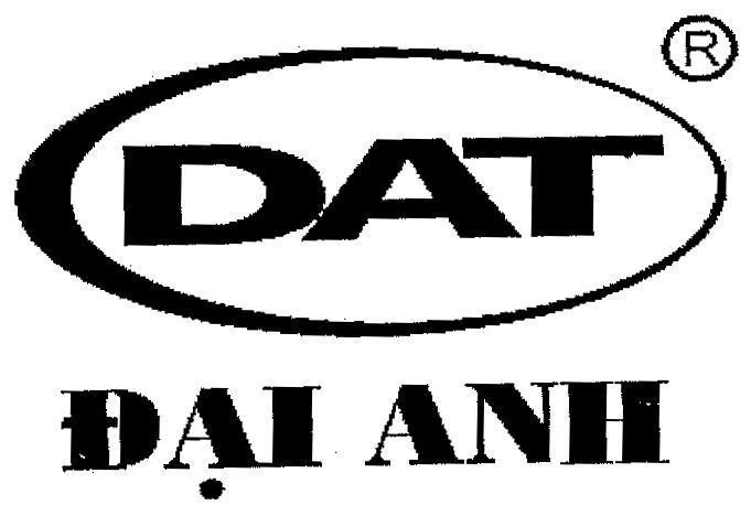 Mẫu nhãn hiệu DAT DAI ANH
