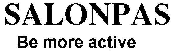 Mẫu nhãn hiệu SALONPAS BE MORE ACTIVE