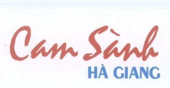 Mẫu nhãn hiệu Cam Sành Hà Giang