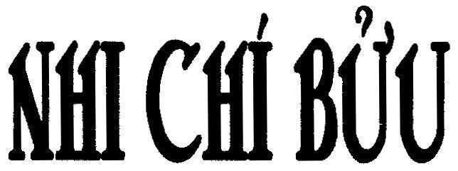 Mẫu nhãn hiệu NHI CHí BửU