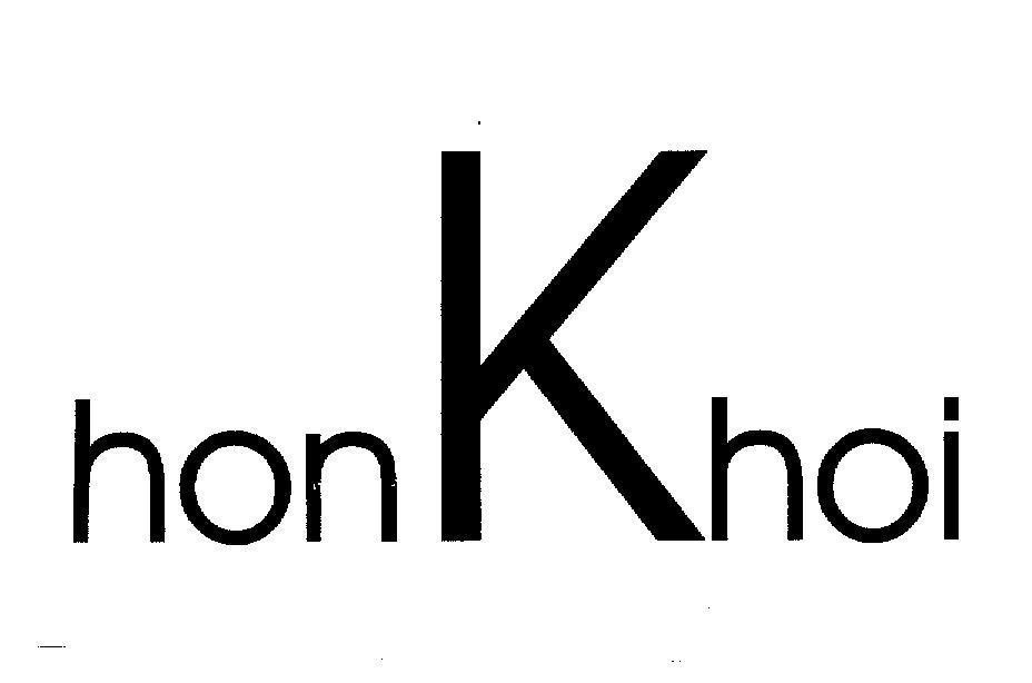 Mẫu nhãn hiệu HONKHOI
