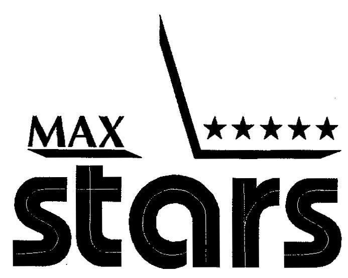 Mẫu nhãn hiệu MAX STARS