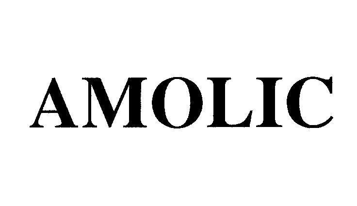 Mẫu nhãn hiệu AMOLIC