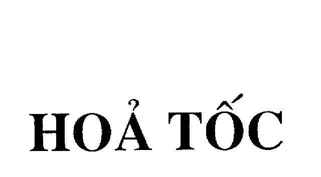 Mẫu nhãn hiệu HOA TOC