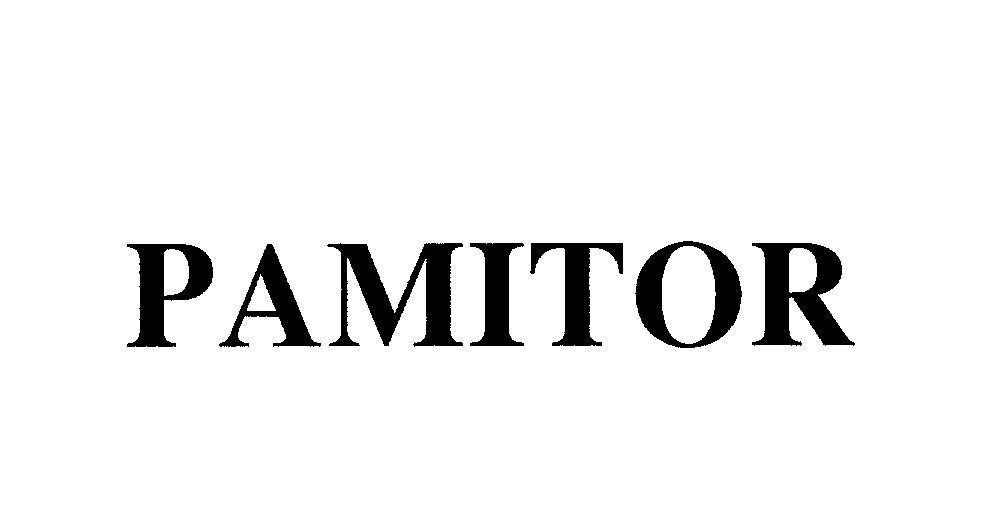 Mẫu nhãn hiệu PAMITOR