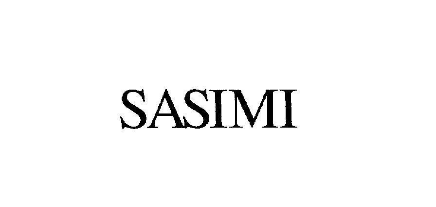 Mẫu nhãn hiệu SASIMI