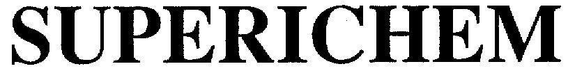 Mẫu nhãn hiệu SUPERICHEM