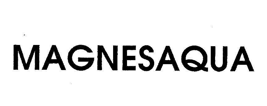 Mẫu nhãn hiệu MAGNESAQUA