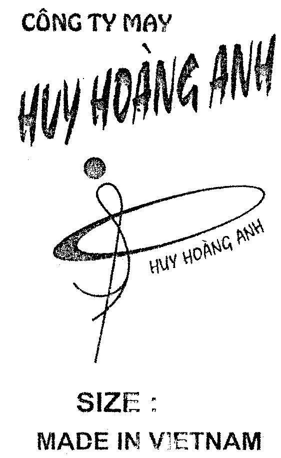 Mẫu nhãn hiệu Công ty may Huy Hoàng Anh