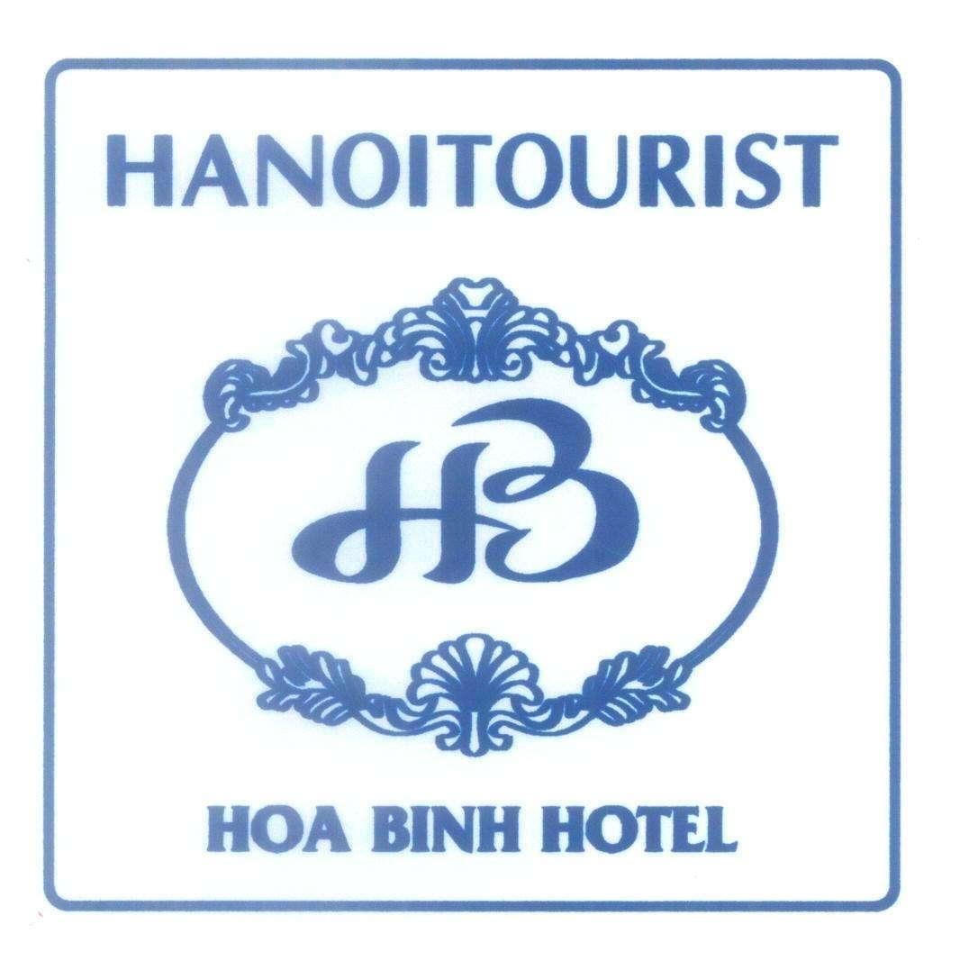 Mẫu nhãn hiệu HANOITOURIST HB HOA BINH HOTEL