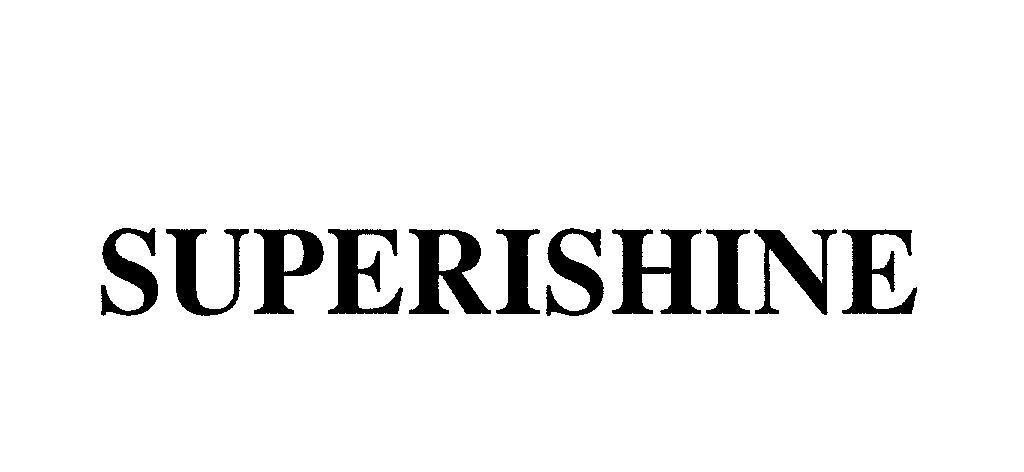 Mẫu nhãn hiệu SUPERISHINE