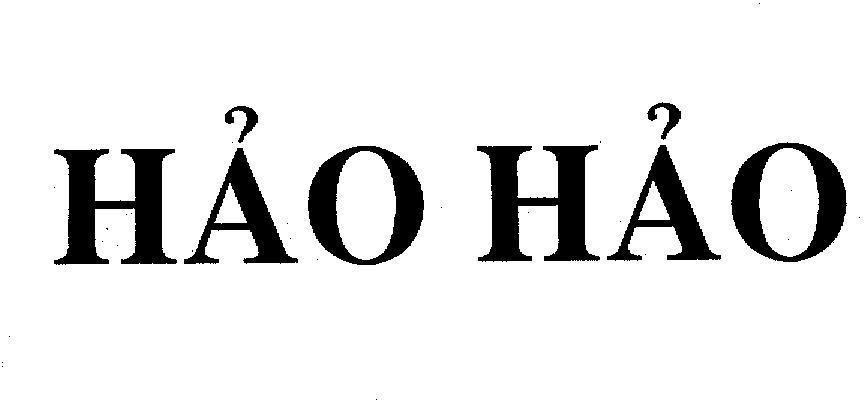 Mẫu nhãn hiệu HAO HAO