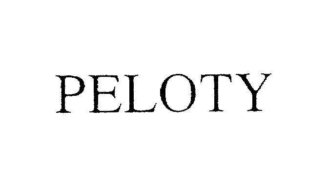 Mẫu nhãn hiệu PELOTY