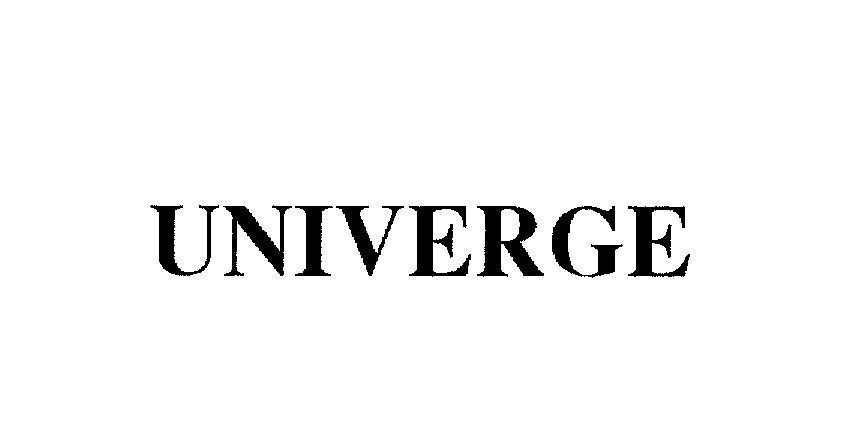 Mẫu nhãn hiệu UNIVERGE