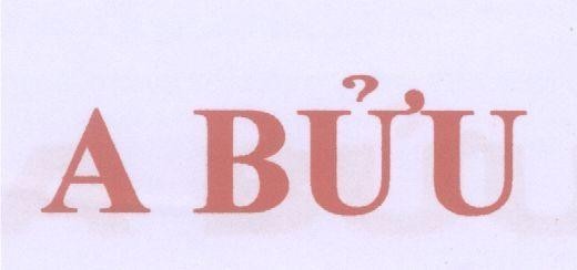 Mẫu nhãn hiệu A BửU