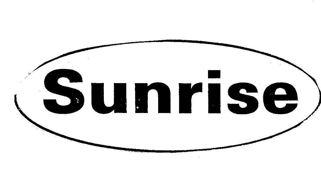 Mẫu nhãn hiệu SUNRISE