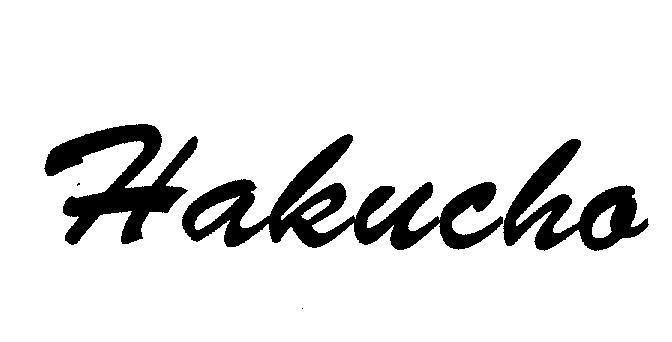 Mẫu nhãn hiệu HAKUCHO