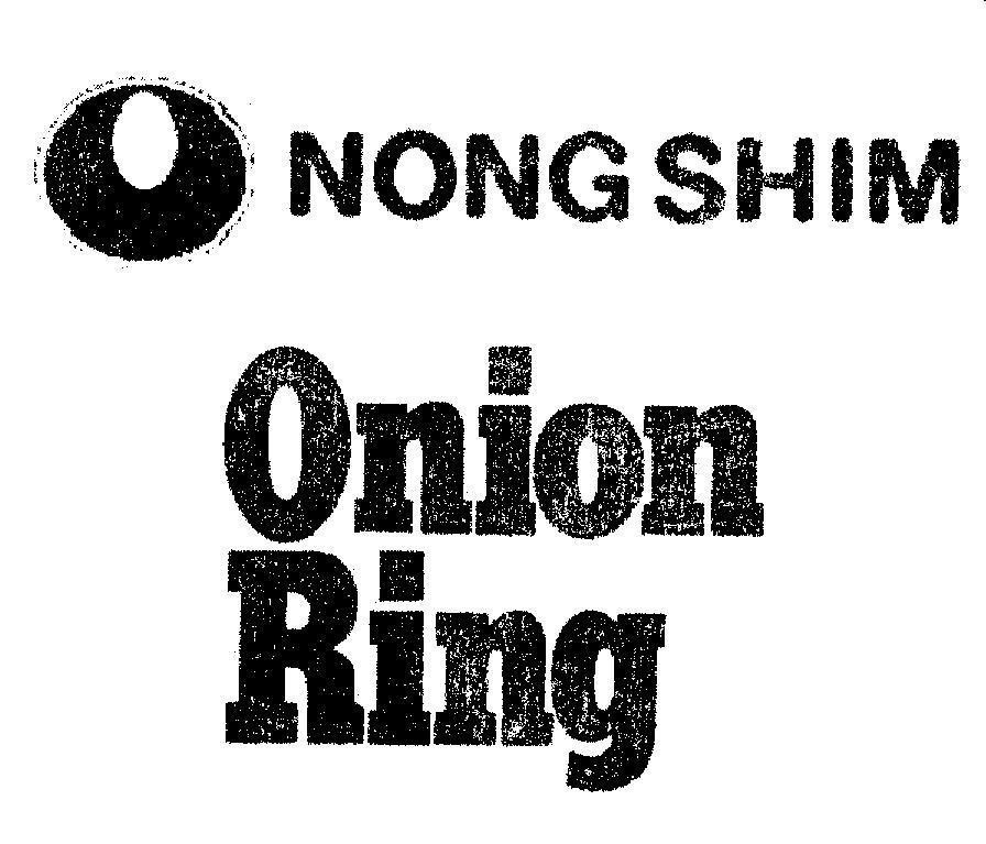 Mẫu nhãn hiệu NONG SHIM ONION RING