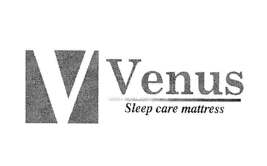 Mẫu nhãn hiệu V VENUS SLEEP CARE MATTRESS