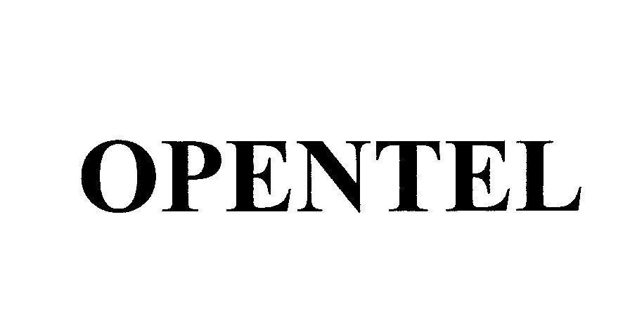 Mẫu nhãn hiệu OPENTEL