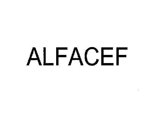 Mẫu nhãn hiệu ALFACEF
