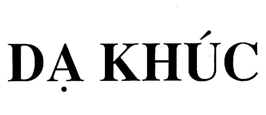 Mẫu nhãn hiệu Dạ Khúc