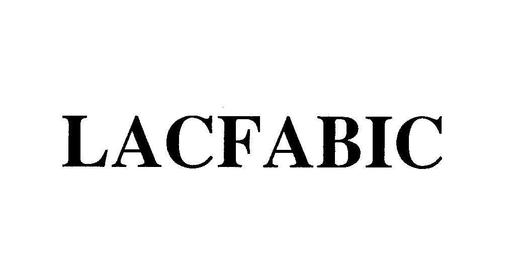 Mẫu nhãn hiệu LACFABIC