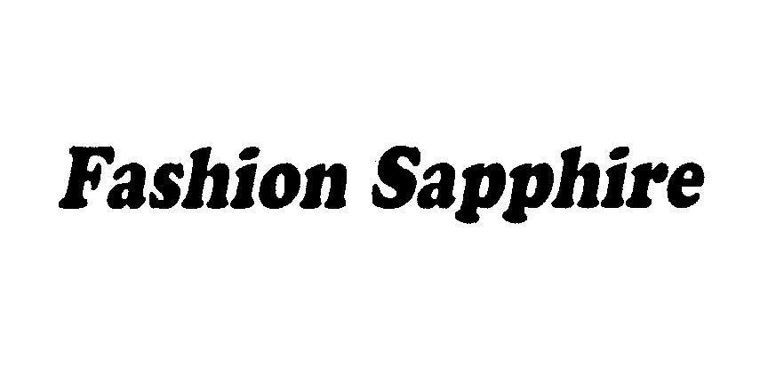 Mẫu nhãn hiệu FASHION SAPPHIRE