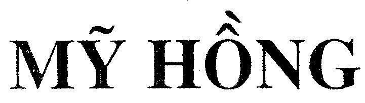 Mẫu nhãn hiệu Mỹ HồNG