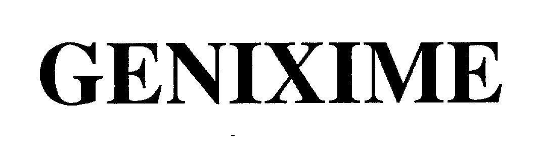 Mẫu nhãn hiệu GENIXIME
