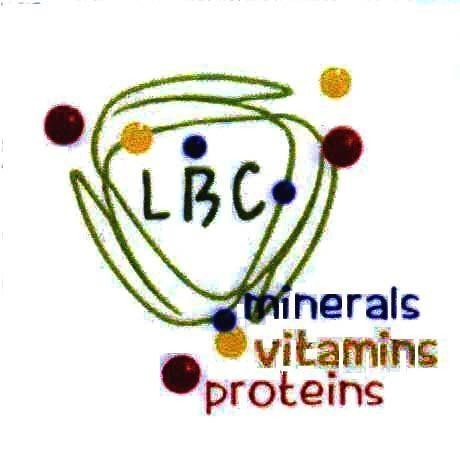 Mẫu nhãn hiệu LBC MINERALS VITAMINS PROTEINS