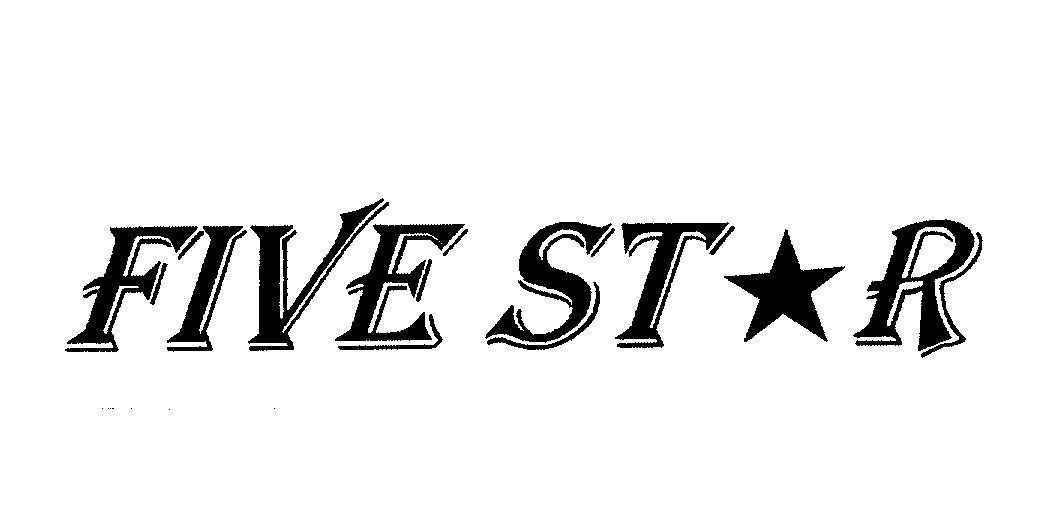 Mẫu nhãn hiệu FIVE STAR
