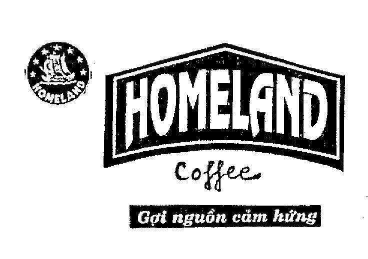 Mẫu nhãn hiệu HOMELAND COFFEE Gợi Nguồn Cảm Hứng