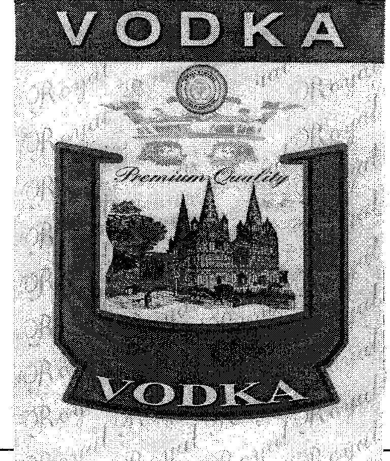 Mẫu nhãn hiệu VODKA