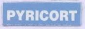 Mẫu nhãn hiệu PYRICORT