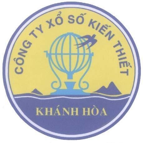 Mẫu nhãn hiệu Công ty xổ số Kiến Thiết Khánh Hoà
