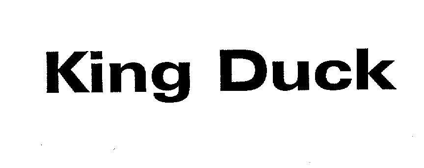 Mẫu nhãn hiệu KING DUCK