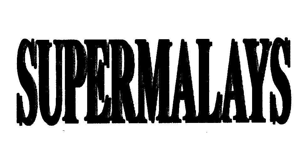 Mẫu nhãn hiệu SUPERMALAYS