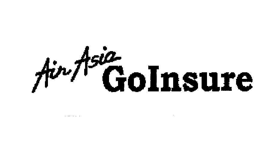 Mẫu nhãn hiệu AIR ASIA GOINSURE