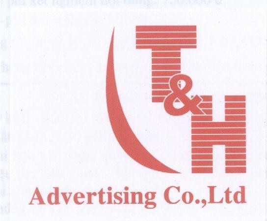 Mẫu nhãn hiệu T&H ADVERTISING CO LTD