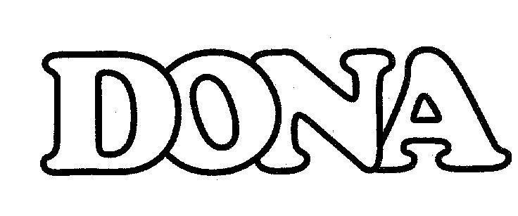 Mẫu nhãn hiệu DONA