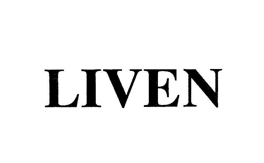 Mẫu nhãn hiệu LIVEN