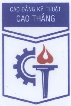 Mẫu nhãn hiệu Cao đẳng kỹ thuật Cao Thắng CT