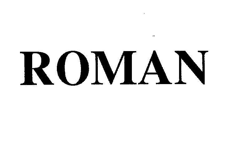 Mẫu nhãn hiệu ROMAN