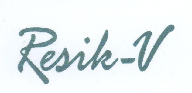 Mẫu nhãn hiệu RESIK-V