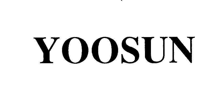 Mẫu nhãn hiệu YOOSUN