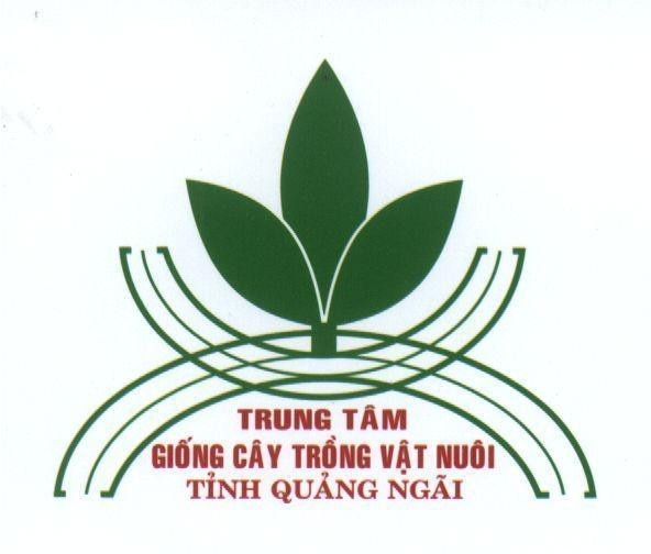Mẫu nhãn hiệu Trung Tâm Giống Cây Trồng Vật Nuôi Tỉnh Quảng Ngãi