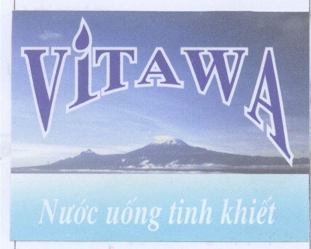 Mẫu nhãn hiệu VITAWA NUOC UONG TINH KHIET