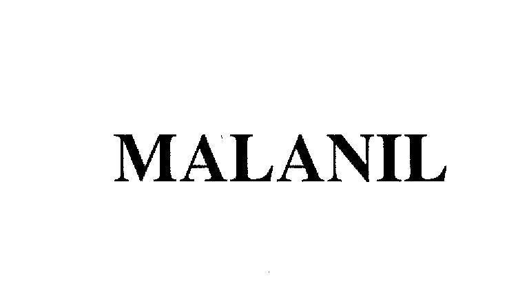 Mẫu nhãn hiệu MALANIL