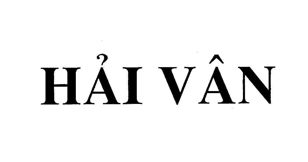 Mẫu nhãn hiệu Hải Vân
